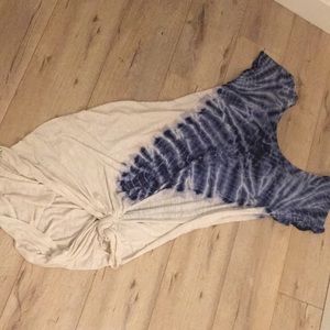 Free People tie dye maxi dress